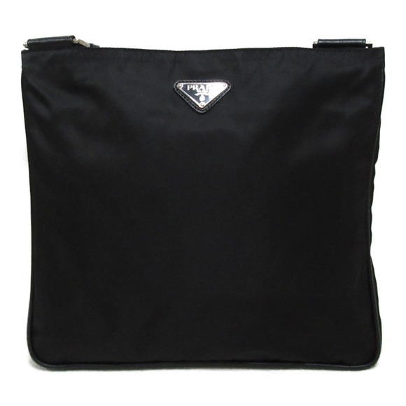 Prada Shoulder Black Nylon Bag - Picture 1 of 9